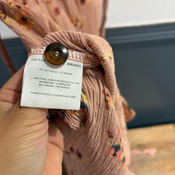 Faithfull the Brand Blush Floral Dress - Picture 10 of 16